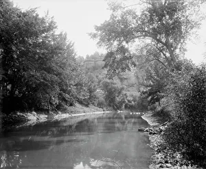 Bluffs looking up Ableman's Narrows, The, c1898. Creator: Unknown
