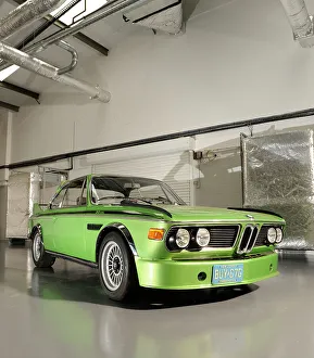 Bmw 3 Prints: BMW 3.0 CSL BAT 1975. Artist: Simon Clay