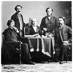 Amos Prints: The Board of New York Police Commissioners, c1860 (1955)
