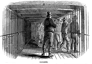 On board a prison hulk, 1848