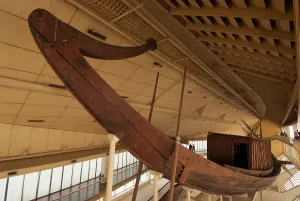 Boat Museum, Giza, Egypt, 2007. Creator: Ethel Davies