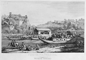 Images Dated 15th February 2011: Boat Trip on the Seine, 1803