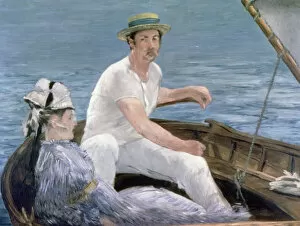 Boater Gallery: Boating, 1874. Artist: Edouard Manet