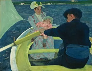 Lake Collection: The Boating Party, 1893 / 1894. Creator: Mary Cassatt