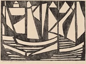 Beest Jacoba Van Heemskerck Van Gallery: Boats, 1915. Creator: Jacoba van Heemskerck van Beest