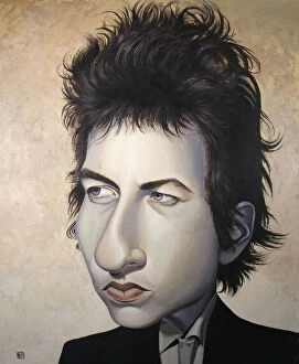 Funny Face Collection: Bob Dylan. Creator: Dan Springer