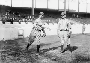 Fielder Prints: Bob Fisher & George Cutshaw, Brooklyn NL