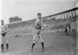 Pitch Prints: Bob Groom, Washington Al, Throwing Ball