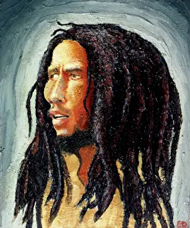 Music Industry Prints: Bob Marley. Creator: Dan Springer