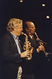Saxaphone Player Prints: Bob Wilber and Bobby Gordon, Nairn International Jazz Festival, Scotland, 2004