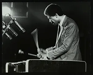 Jazz Festival Prints: Bobby Hutcherson playing the vibraphone at the Bracknell Jazz Festival, Berkshire, 1983