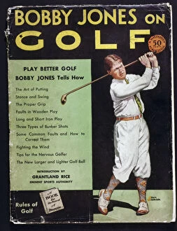 Winner Collection: Bobby Jones on Golf, 1930