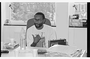 Bobby Prints: Bobby McFerrin, EMI, London, 1988. Artist: Brian O Connor