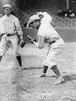 Bobby Wallace (with Ball In Hand), St. Louis Al (Baseball), 1913. Creator: Harris & Ewing. Bobby Wallace (with Ball In Hand), St. Louis Al (Baseball), 1913. Creator: Harris & Ewing