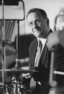 Drummer Prints: Bobby Worth, Blackpool Jazz Weekend, 2007. Creator: Brian Foskett