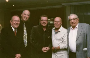 Bobby Worth, Ed Metz Jnr, Martin Taylor, Eric Dcelaney, Jim Caine, Blackpool 2007 Bobby Worth, Ed Metz Jnr, Martin Taylor, Eric Dcelaney, Jim Caine, Blackpool 2007