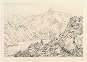 Johann Christoph Erhard Collection: Bockhart Lake (Der Bockhardsee), early 19th century. Creator: Johann Christian Erhard
