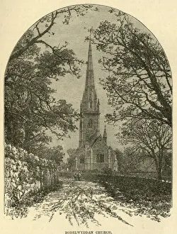 Parish Church Prints: Bodelwyddan Church, 1898. Creator: Unknown