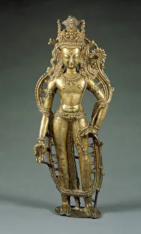 Avalokiteshvara Prints: The Bodhisattva Avalokiteshvara, 11th century. Creator: Unknown