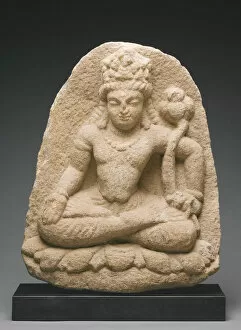 Bosatsu Collection: Bodhisattva Avalokiteshvara, 8th / 9th century. Creator: Unknown