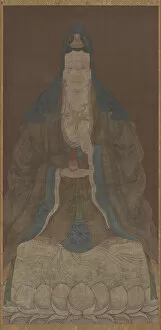Bodhisattva Avalokiteshvara (Guanyin) with vase and willow twig, Ming dynasty, 1368-1644