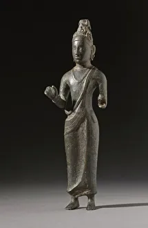 Mudra Prints: The Bodhisattva Avalokiteshvara (image 2 of 5), 8th-9th century. Creator: Unknown