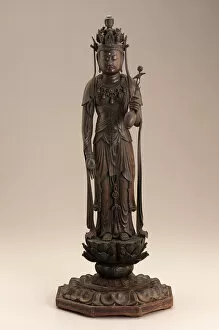 Bodhisattva Avalokiteshvara (Kannon), Heian period, late 12th century. Creator: Unknown