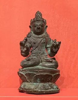 Bosatsu Collection: Bodhisattva with Hands in Gesture of Teaching (Vitarkamudra), 9th / 10th century