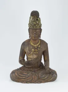 Kamakura Period Collection: Bodhisattva, Kamakura period, early 13th century. Creator: Kaikei
