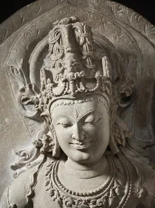 Maitreya Prints: The Bodhisattva Maitreya, 11th century. Creator: Unknown