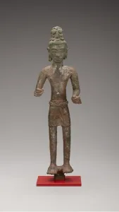 8th Century Collection: Bodhisattva Maitreya, Pre-Angkor period, 7th / 8th century. Creator: Unknown