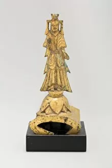 Bosatsu Collection: Bodhisattva, Northern Wei dynasty (386-534), dated 524. Creator: Unknown