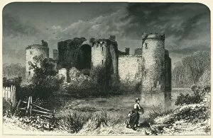 First English Civil War Collection: Bodiam Castle, Sussex, c1870