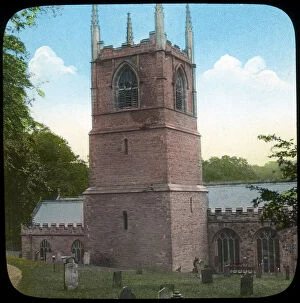 Bodmin Gallery: Bodmin Church, Cornwall, late 19th or early 20th century. Artist: Church Army Lantern Department