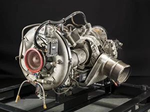Flight Collection: Boeing T50-BO-8A (502-10VC) Turboshaft Engine, ca. 1950s. Creator: Boeing Aircraft Co