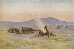 Adam Charles Black Prints: Boer Camp on the Veldt, 1924