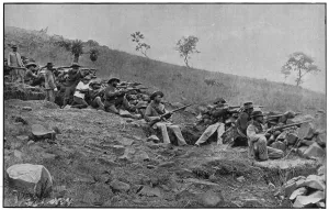 Afrikaner Collection: Boers besieging Ladysmith, 2nd Boer War, 1899-1900
