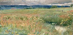 Meadow Prints: On the Bogie, Clashmach in the Distance, c1870-1890. Creator: George Wilson