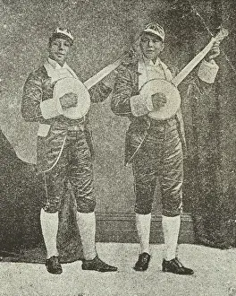 Satin Prints: The Bohee Brothers, late 19th century. Creator: Unknown