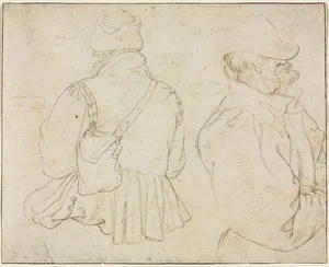 Two Bohemian Peasants in Half-Length, c. 1605-1610. Creator: Roelant Savery (Flemish, 1576-1639)