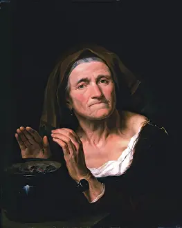 Hardship Prints: The Bohemian Woman, c1840. Creator: John Phillip