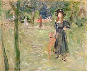 Berthe 1841 1895 Gallery: Bois de Boulogne, 1893. Artist: Morisot, Berthe (1841-1895)