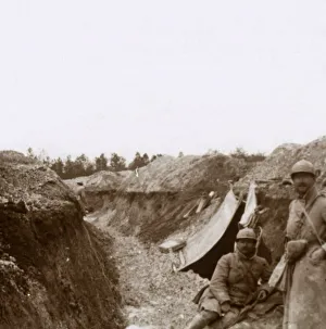 Aisne Gallery: Bois de la Grille, northern France, c1914-c1918