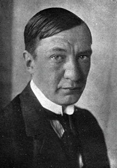 Side Parting Prints: The Bolshevik Coup in Russia; Kerensky at the time of his fall, 1917. Creator: Unknown