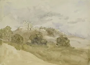 Derbyshire England United Kingdom Prints: Bolsover Castle, Derbyshire, 1831-40. Creator: David Cox the Elder