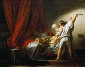 The Bolt (Le Verrou). Artist: Fragonard, Jean Honore (1732-1806) The Bolt (Le Verrou). Artist: Fragonard, Jean Honore (1732-1806)