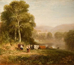 Cox David The Elder Gallery: Bolton Abbey, 1844. Creator: David Cox the elder
