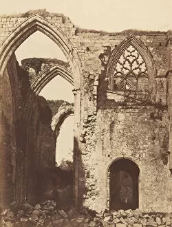 Debris Gallery: Bolton Priory. From the South, 1850s. Creator: Joseph Cundall