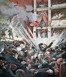 Impact Gallery: Bomb explosion in the Liceo Theatre, Barcelona, 1893