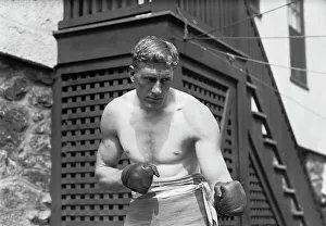 Heavyweight Prints: Bombardier Billy Wells, English boxer